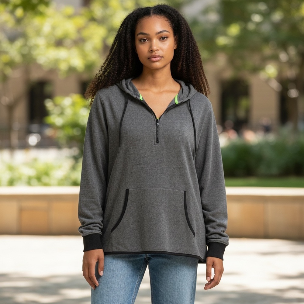 Threads 4 Thought Charcoal Women's Hoodie